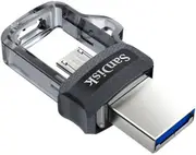 SanDisk Ultra Dual USB 3.0 64GB Drive - Android Devices USB Type-A and Micro-USB