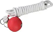 Hammer Throw Practice - Rubber Rope Dart Trainer, Traditional Martial Arts Gear | Soft Weighted Throwing Tool with Rope, Fitness Training Equipment for Adults, Men, Women, Outdoor Kung Fu Pract