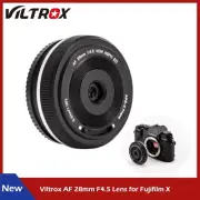 VILTROX 28mm F4.5 XF Pancake AF Prime Lens for Fuji X-T5 X-S20 X-Pro3 X-H2 X-E4