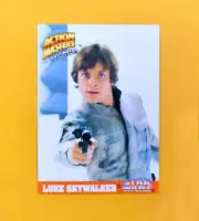 1994 Kenner Star Wars Action Masters Luke Skywalker card