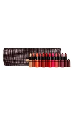AUTHENTIC MAC Cosmetics TASTE OF STARDOM 13 pc Lipstick Set Chili Ruby Woo Diva