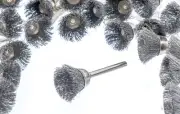 36pc 3/4" Stainless Steel Wire Cup Brush Set Die Grinder Polishing Rotary Tool