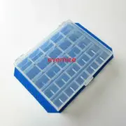 Clear Plastic Storage Box For 25 Pieces L Size Sewing Machine Bobbins Spools