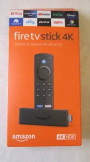Amazon Fire TV Stick 4K Max Media Streamer with Alexa Voice (2nd Generation)
