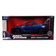Jada Fast and Furious Brian's 2009 Nissan GT-R (R35) 1:24 Scale Die-Cast Vehicle