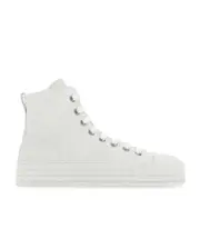Ann Demeulemeester Round Toe Lace-Up Sneakers 36,36.5 White
