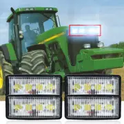 LED Upper Cab Light Fit John Deere 7000 Series 7200 7400 7600 7700 7800 4PCS