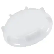 61mm ID Fine Female Thread Plastic IBC Water Tote Tank Solid Adapter White