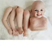 Smile 30in Unfinished Reborn Baby Painted Kit DIY Part Handmade Lifelike
