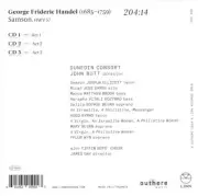 HANDEL / DUNEDIN CONSORT / BUTT - SAMSON (3 CD) NEW CD