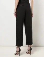 alexander wang tie waist tuxedo pant Sz 2