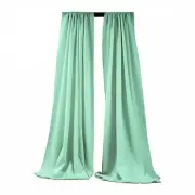 New Creations Fabric & Foam Inc, Polyester Backdrop Drape Curtain 2 Panels