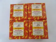 Crabtree & Evelyn Oatmeal and Wheatgerm Scented Bar Soap 3.5oz Set of 4 Bars