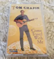 TOM CHAPIN Come Travel With Me CASSETTE New/SEALED 1996 Promo EXCELLENT Folk
