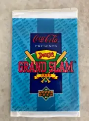 Denny's Grand Slam MLB Baseball Cards Packs Unopened - 1993- Upper Deck - NEW
