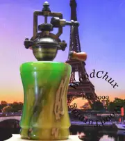Pepper Mill Grinder Peppermill Cholla Cactus & Resin Handmade SEE VIDEO 916