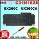Asus 電池 原廠 C31N1528 華碩電池 ZenBook Flip UX360 UX360C UX360CA UX360CA-c400