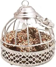 Ghasitaram Gifts Diwali Gifts Diwali Chocolates - Silver English Chocolate Brittles Cage