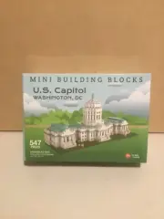 Mini Building Blocks - U.S. Capitol Washington, DC New In Box 547 Pieces