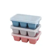 3Set Cavity Ice Cube Tray Box With Lid Cover Drink Jelly Freezer Mold Mould Ice Maker Refrigerator Accessories Kitchen
