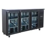 Exquisite Three Glass Doors Underbench Storage Refrigerators 570 Litre