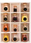 100 Modern Minimalist Round Herbs & Spices Labels stickers Spice Jar Labels