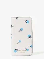 dainty bloom iphone 12 mini magnetic wrap folio case