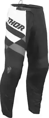 Thor Black/Gray 24 Sector Checker Pants - Black/Gray - 2901-10985 32