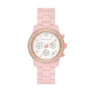 Michael Kors Runway Chronograph Blush Acetate Watch MK7424