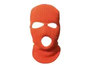 Face Ski Mask Neon Orange Balaclava Outdoor Sport Warm Winter Beanie Cap OSFM