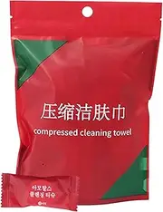 Yaztauho Compressed Towel, 20X Compressed Facial Towels Travel Washcloths, Individually Packed Accessory Soft Skin-Friendly Tissue for Cleaning, Shower