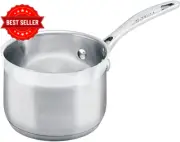 Scanpan Impact Milk Pan 14cm Stainless Steel Non-Stick Cookware Silver