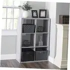 6 Open Organizing Wood Storage Shelf – Free Standing Bookshelf Shelving