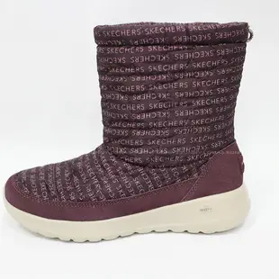 Skechers 女款冬季新款休閒時尚加絨保暖雪地靴 16617BURG 棕色【陽光樂活】(D1)