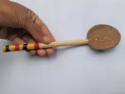 Coconut Shell Spoon Ceylone Handmade 100% Eco Friendly Natural Kitchen Tools New