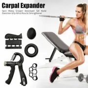 5pcs Heavy Gripper Set Finger Hand Exerciser Grip Wrist Strength Training Pinch