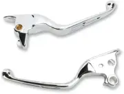 Chrome Slotted Levers for Harley-Davidson Softail Standard FXST 2020-2023