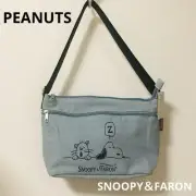 Peanuts Snoopy Faron Shoulder Bag Denim Tote Bag Shoulder Bag Handbag Limited