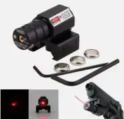 Archery Compact Tactical Red Dot Laser Sight Scope Bracket Rail Hunting Shooting