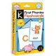 First Phonics Flashcards: Letter Flash Cards for Preschool and Pre-K, Ages 3-5, Phonics Game for Kids, ABC Learning, Learn to Read, Consonant an