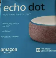 Amazon Echo Dot (3rd Generation) Smart Speaker - Plum