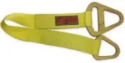 Stren Flex TCS1-904-10 Type 1 Nylon Triangle Choker Web Sling with Steel End Fit