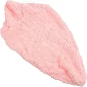 WOONEKY Super Absorbent Dry Hair Cap Large Hair Turban Drying Towel for Women Quick Dry Safe Fashionable