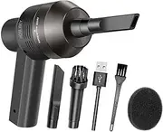 New Cordless Mini Computer Vacuum Portable Rechargeable Vacuum Cleaner Car Pet Vacuum Dust Kit - Cleaning Dust Hairs Crumbs Scraps Cigarette Ash for Laptop Keyboard Makeup Bag Car Pet House