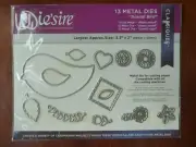 Crafter’s Companion Die’sire Classiques Scandi Bird 13PC Metal Dies Die Cuts