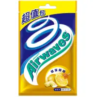 在飛比找蝦皮商城優惠-Airwaves 超涼無糖口香糖(蜂蜜檸檬) 62g【家樂福