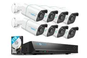 Reolink 8CH Outdoor Security Camera System 4K POE CCTV RLK8-810B8-A
