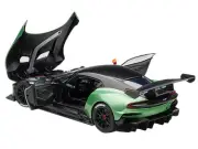 1/18 Aston Martin Vulcan Apple Tree Green Metallic Orange Accents Carbon Top ...