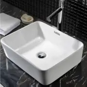 Cefito Ceramic Rectangle Bathroom Basin Sink Counter Basins Bowl - White
