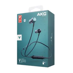 AKG Y100 WIRELESS 原廠無線入耳式藍牙耳機 - 綠 (台灣公司貨)